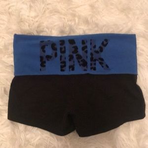 VS Pink Stretchy Shorts